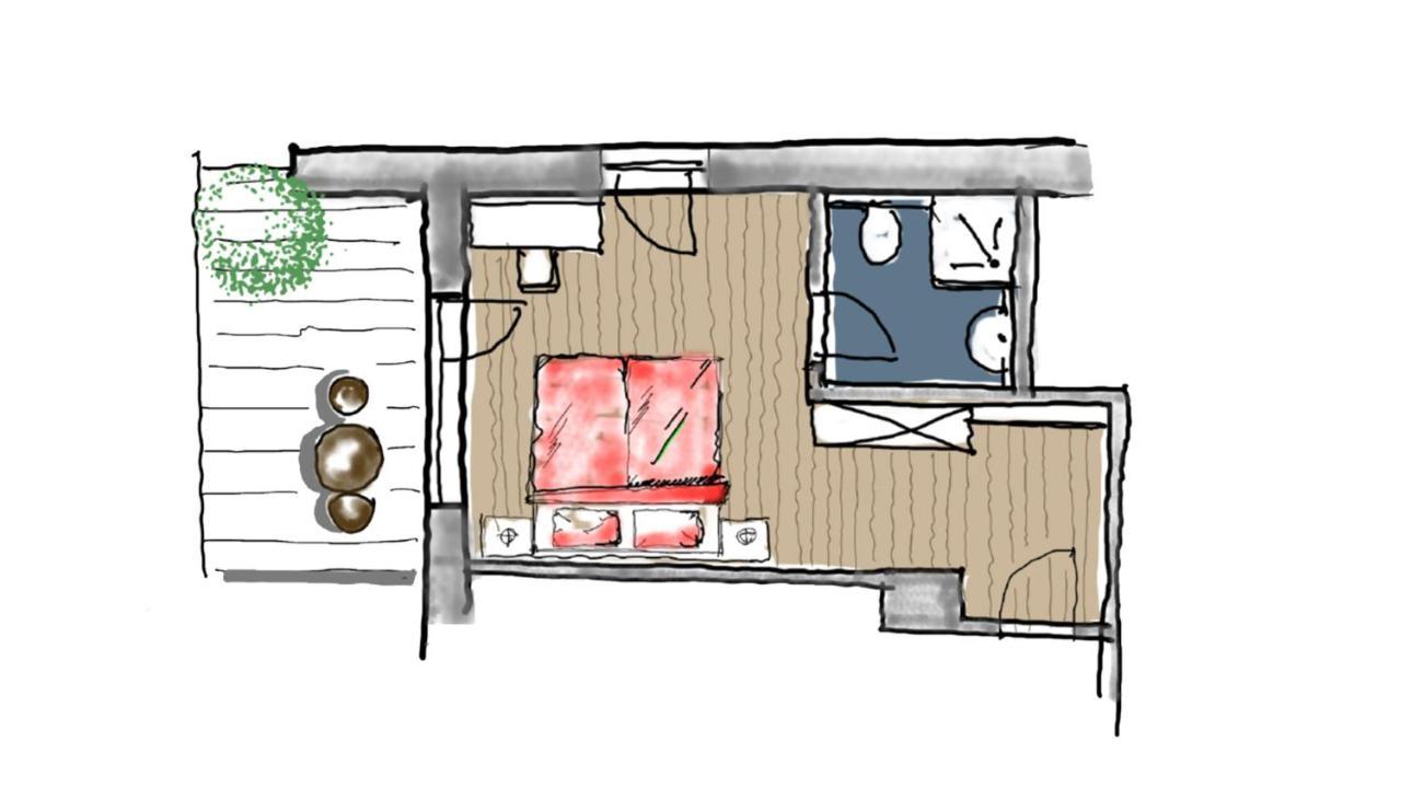 Tweepersoonskamer met Balkon